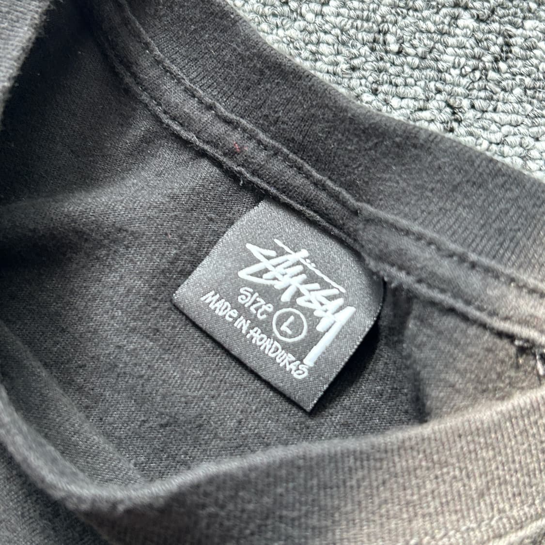 스투시 베이직 스탁로고 반팔티셔츠 상품이미지6