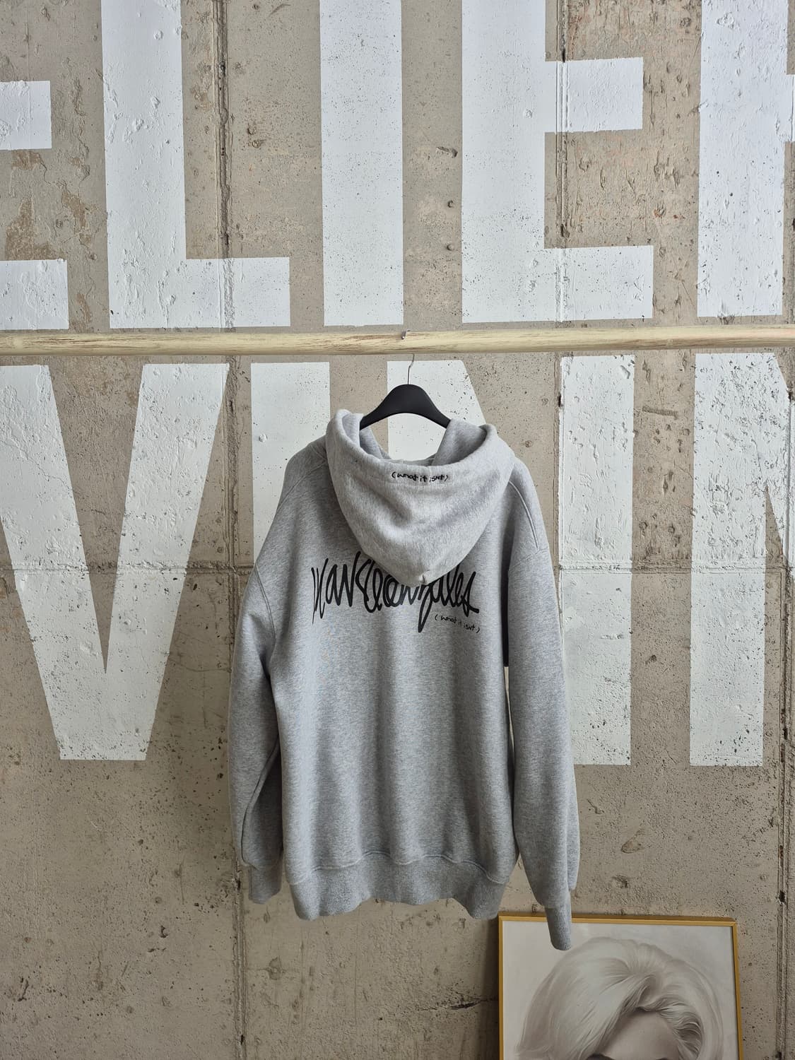 와키월리 후드 맨투맨 (S)(MT6 상품이미지4