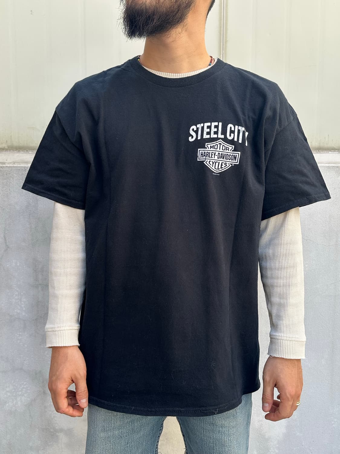 [할리데이비슨] •Vintage Steel City Tee 상품이미지5
