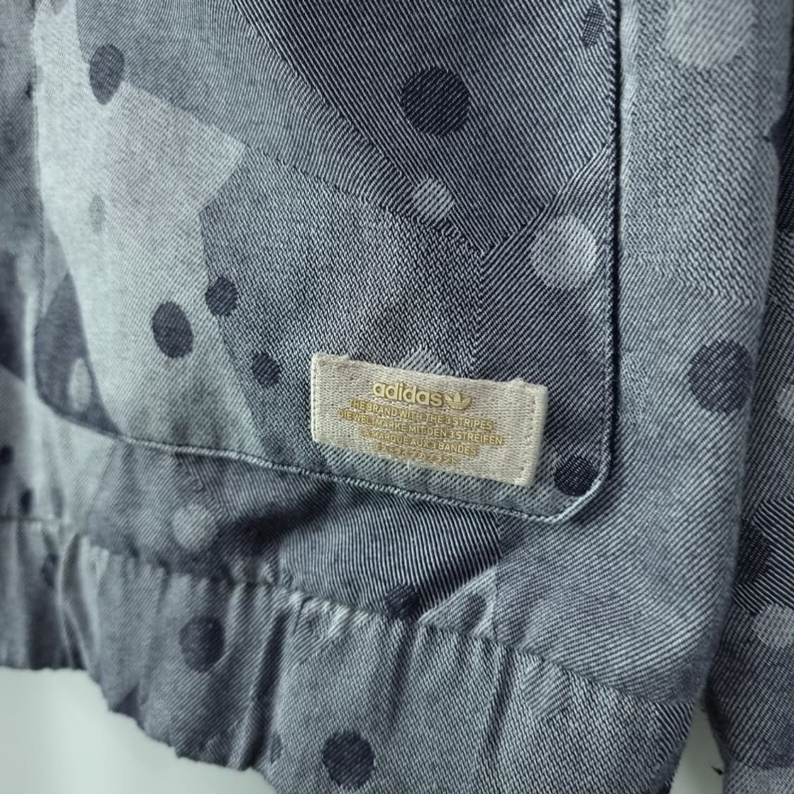[아디다스] 멀티 패턴 데님 져지 트랙탑 자켓 M18251 상품이미지6