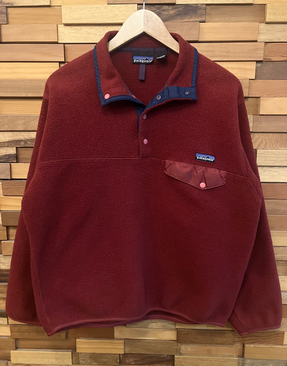 Patagonia 파타고니아 - 90s 신칠라 마룬 상품이미지1