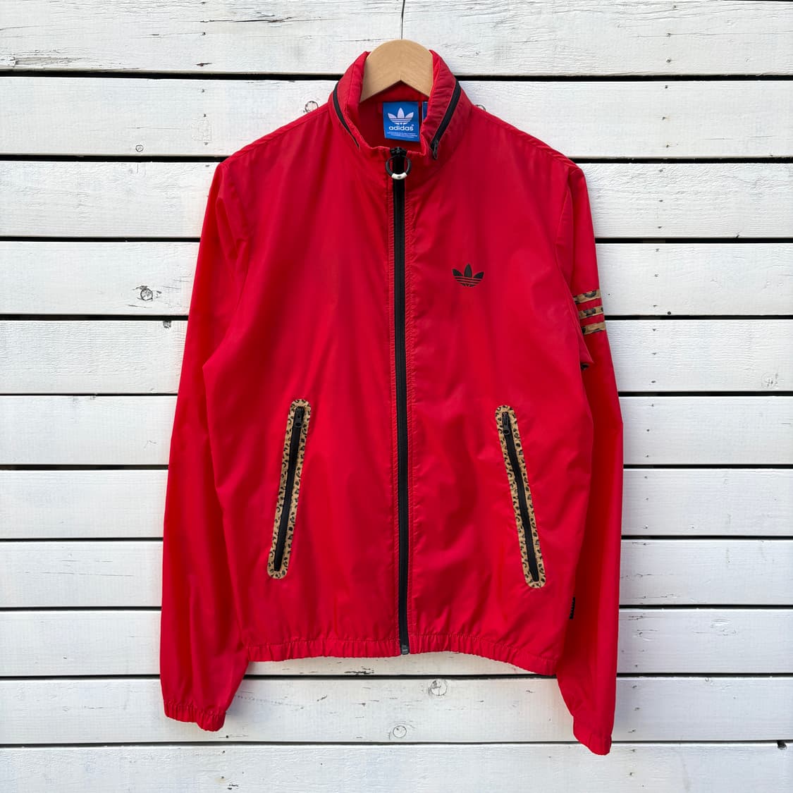 Adidas 아디다스 레오파드 호피 바람막이 자켓 상품이미지1