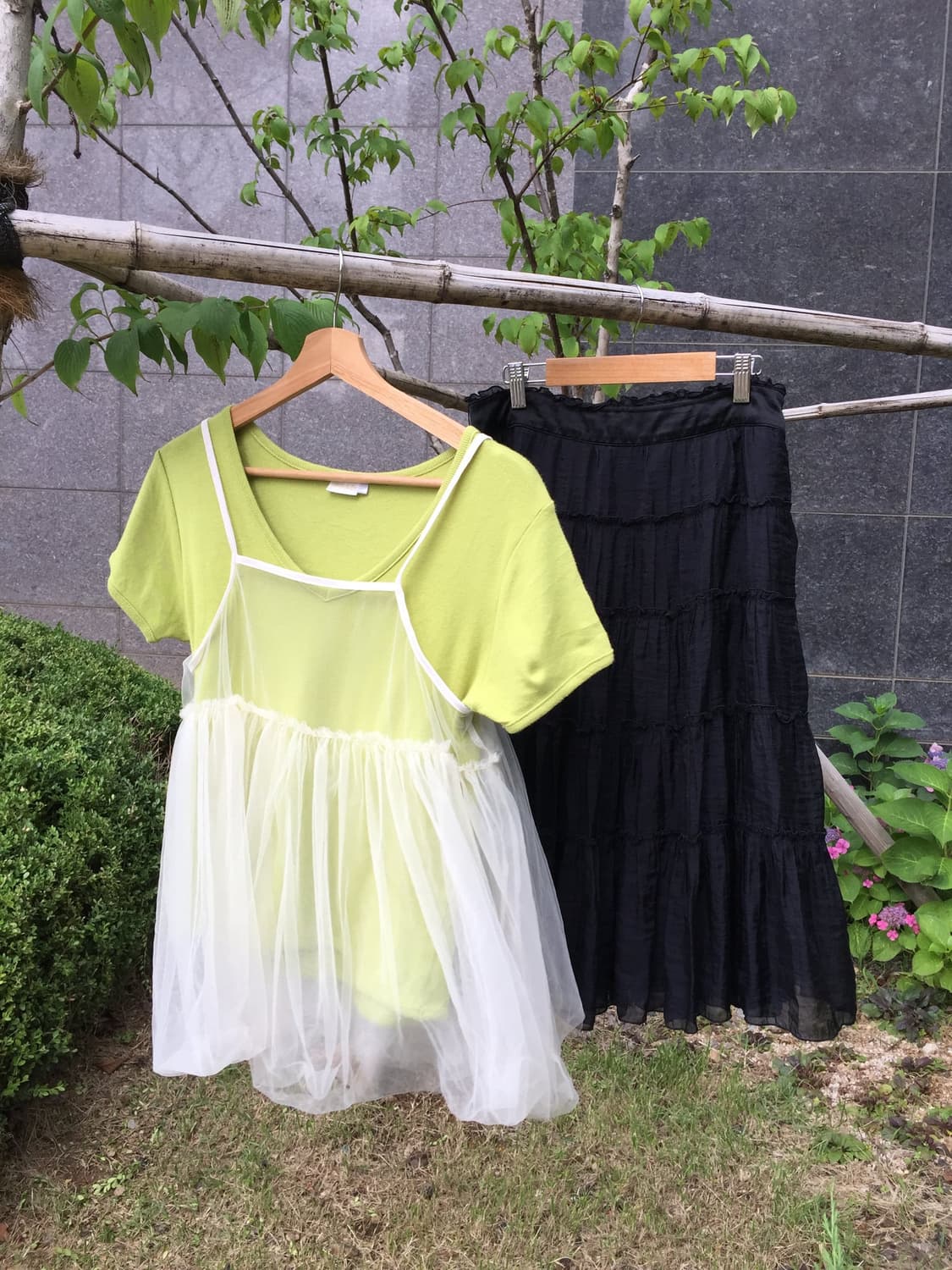 일본빈티지 키치 괴짜 스즈코 레이어드 코디세트 상품이미지7