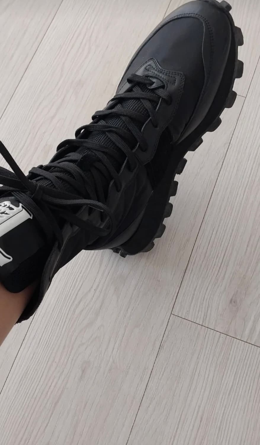 토즈 블랙 레이스업 워커 부츠 240 상품이미지7