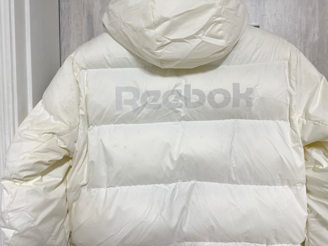 남성 xl / 리복 화이트  롱패딩 상품이미지8