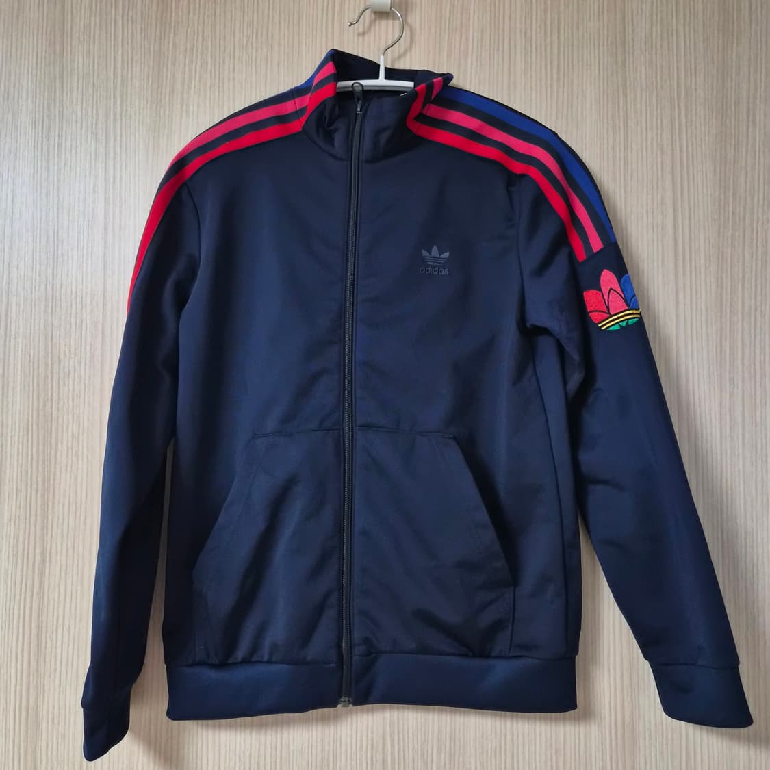 아디다스 네이비 삼선 트랙탑 150 상품이미지1