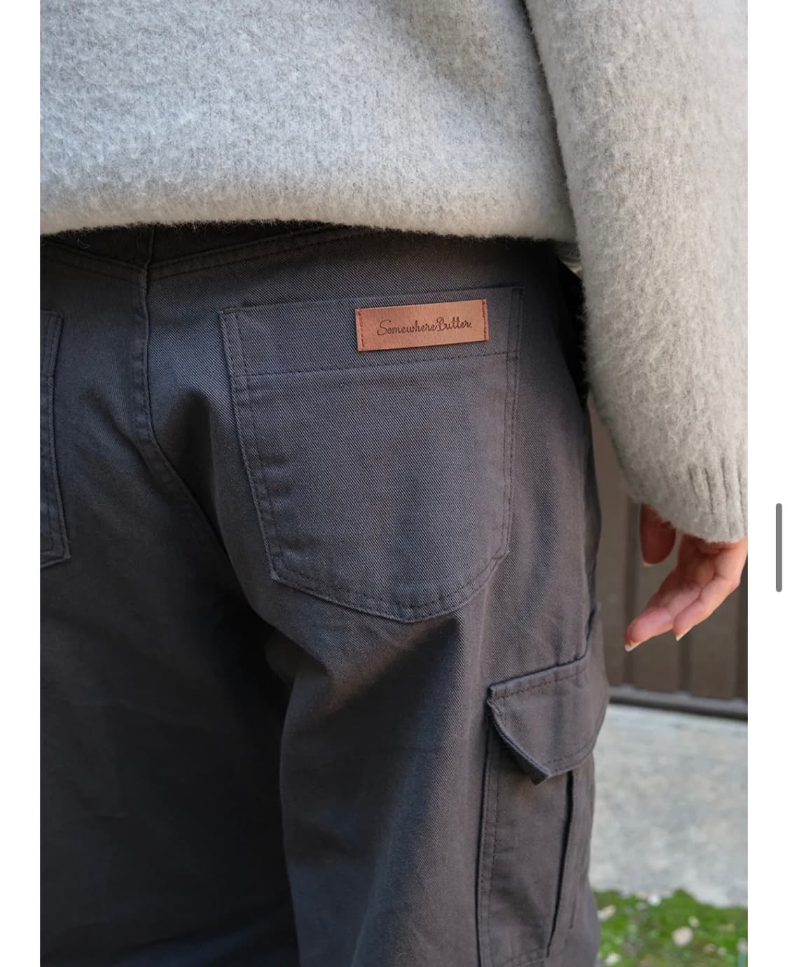 썸웨어버터 카고팬츠 S Jeep Wide Cargo Pants 상품이미지3