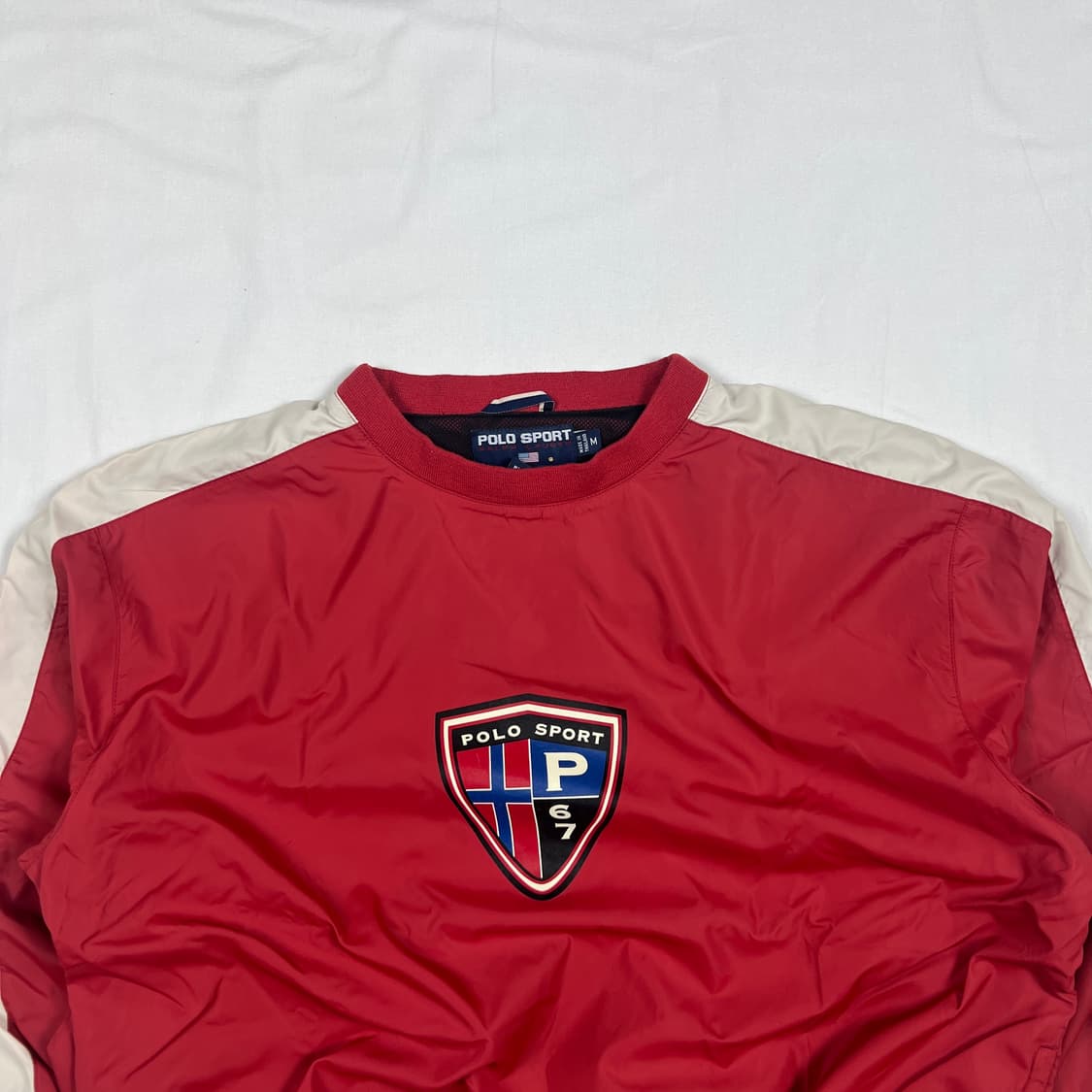 90‘s 폴로스포츠 polo sport 빅 쉴드 웜업 맨투맨 상품이미지2