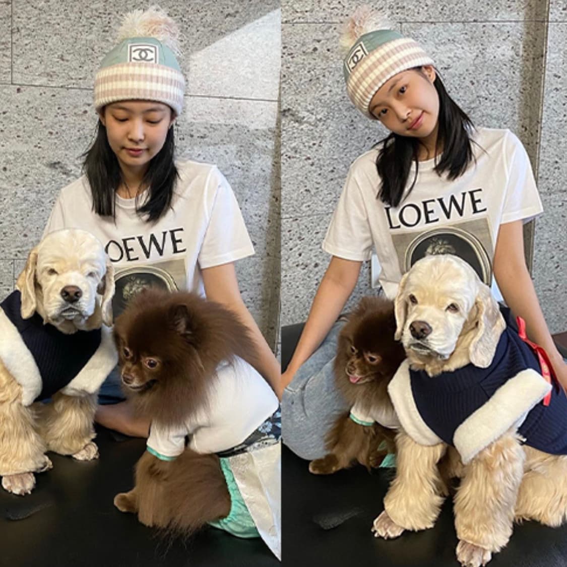 샤넬 빈티지 2001 f/w 비니 상품이미지2