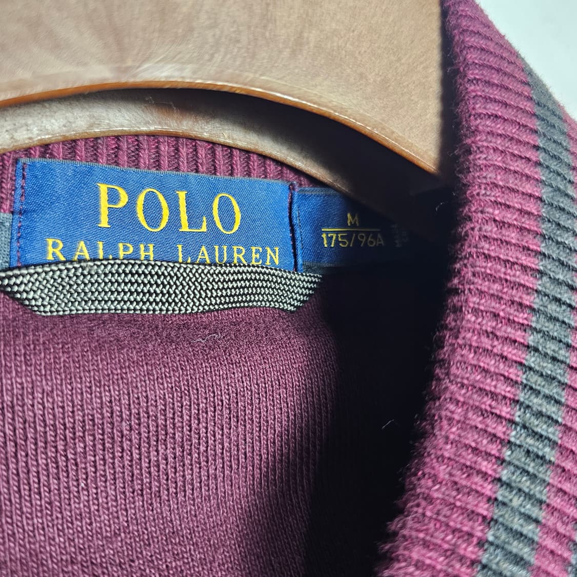 M 폴로67  prl 바시티 자켓 레글런 상품이미지4