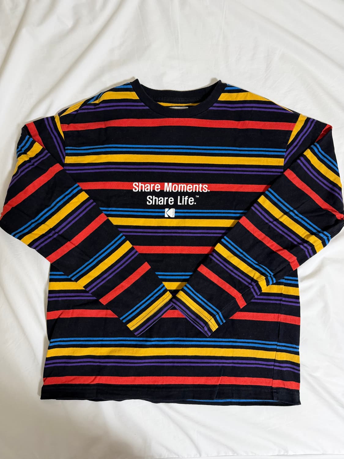 코닥 모먼트 스트라이프 롱슬리브 M 상품이미지1