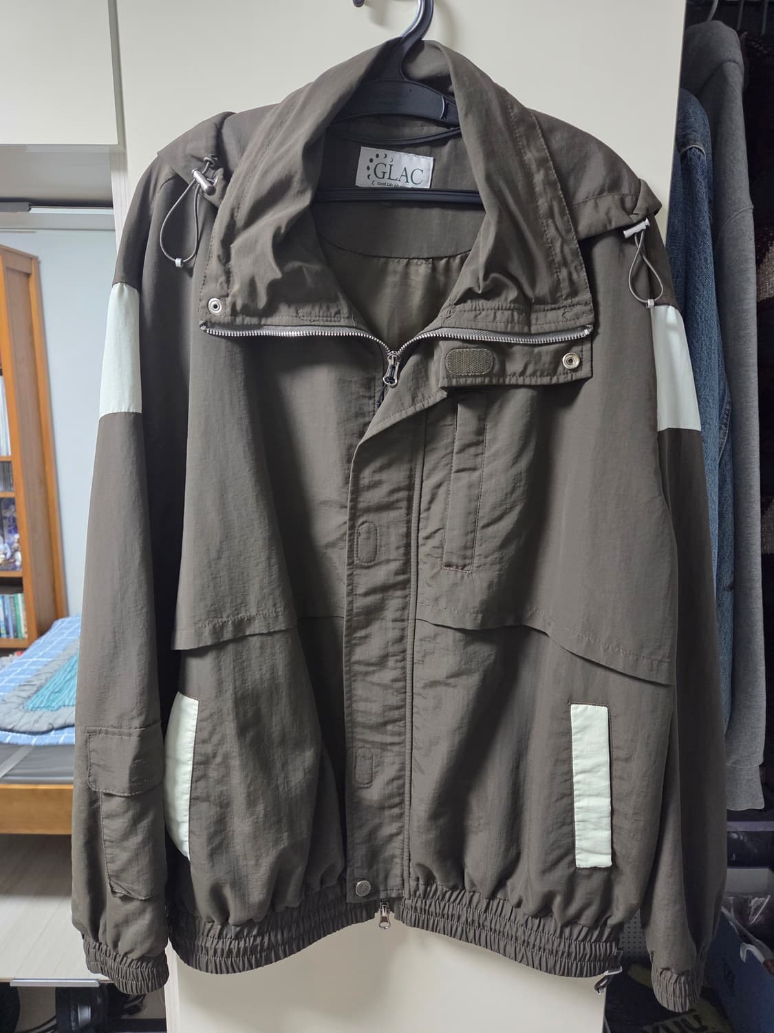 GLAC 하이커 바시티 트랙 자켓 상품이미지1