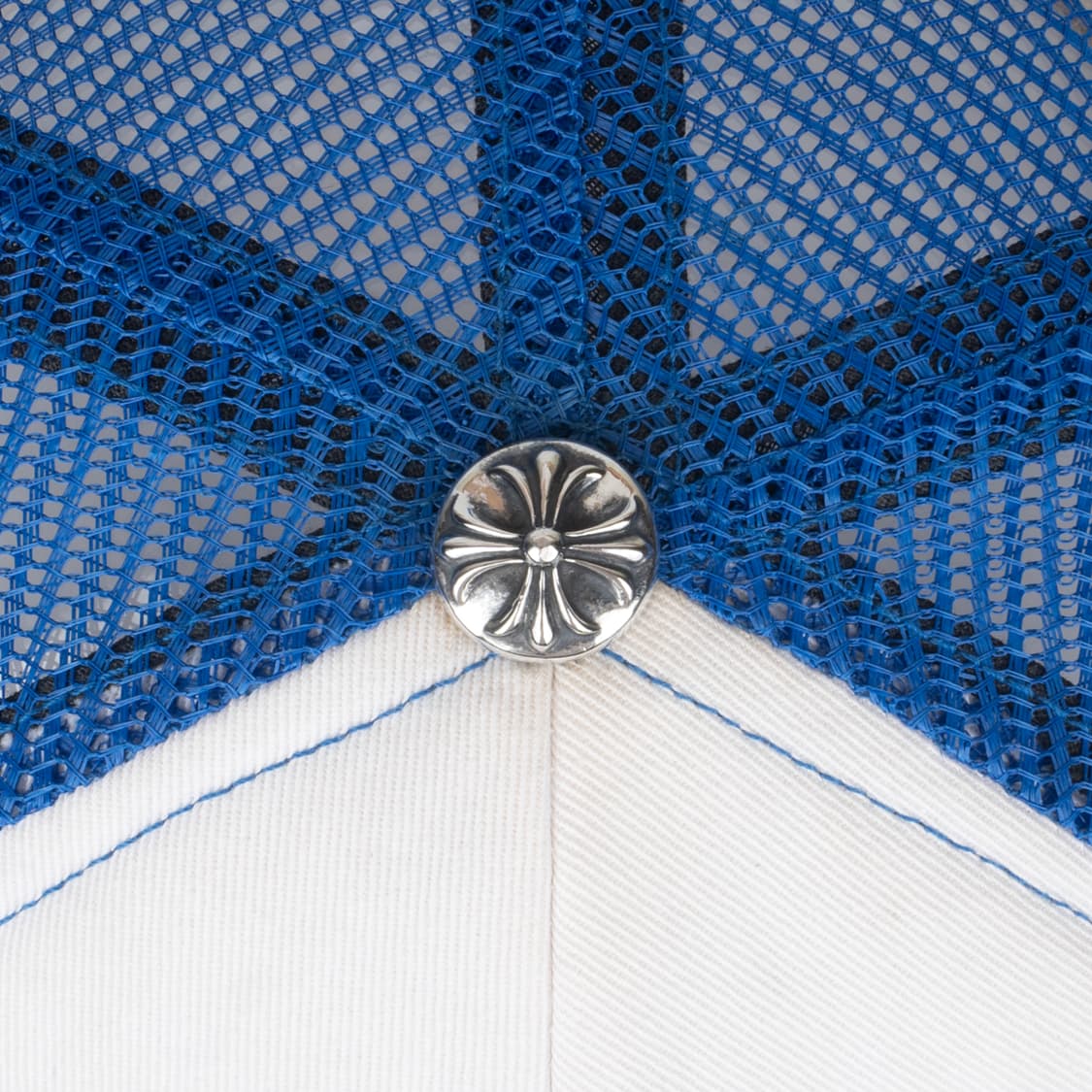 크롬하츠 CH 할리우드 트러커 캡 블루/화이트 상품이미지6