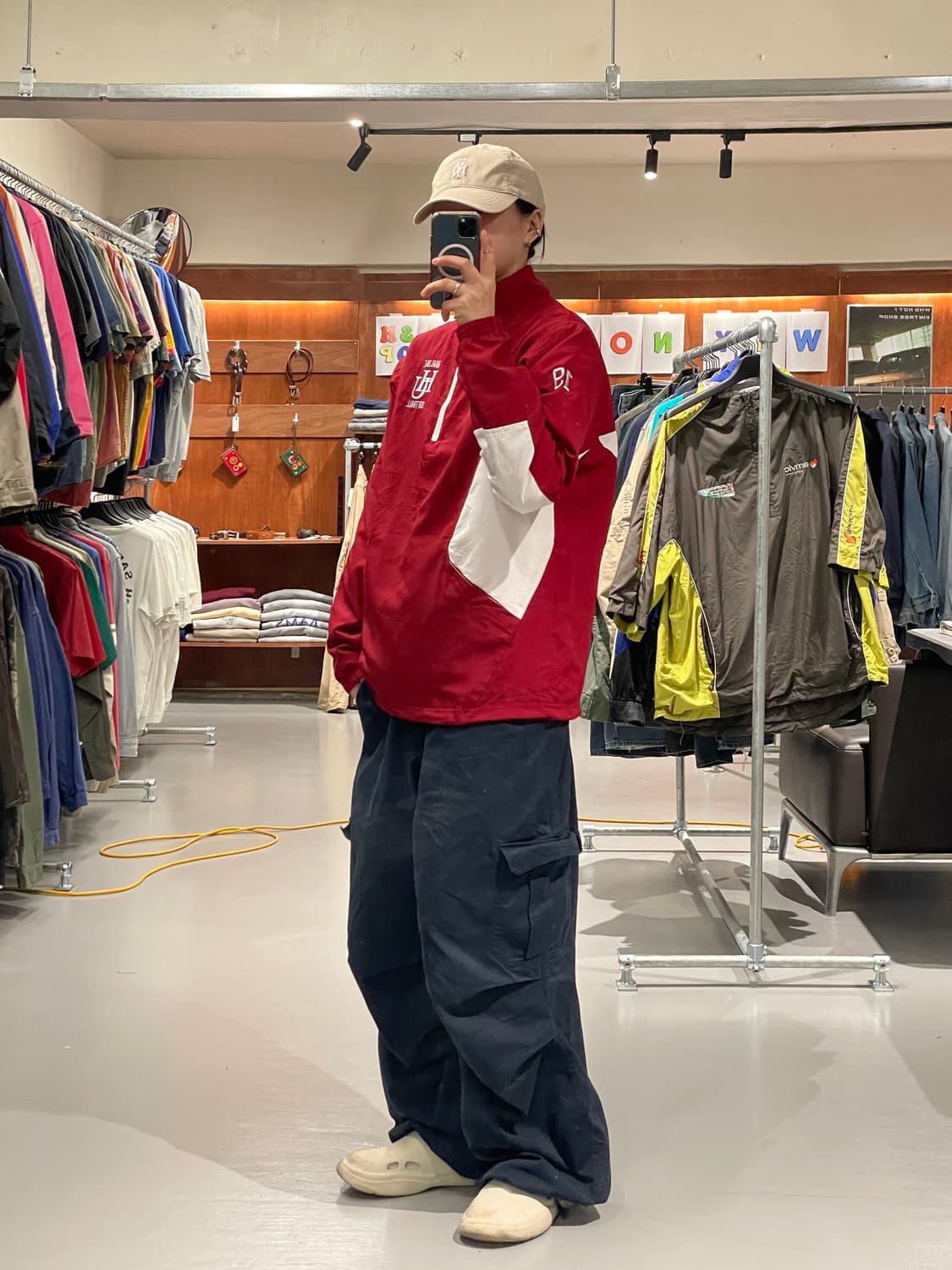 러셀 반집업 바람막이 웜업   상품이미지4