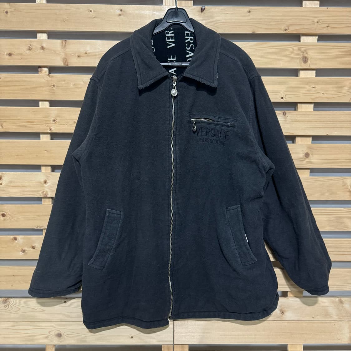 베르사체 리버시블 후리스집업 상품이미지2