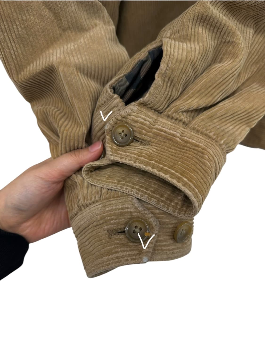 빈폴 코듀로이 골덴 자켓 브라운 (L~XL) 상품이미지7