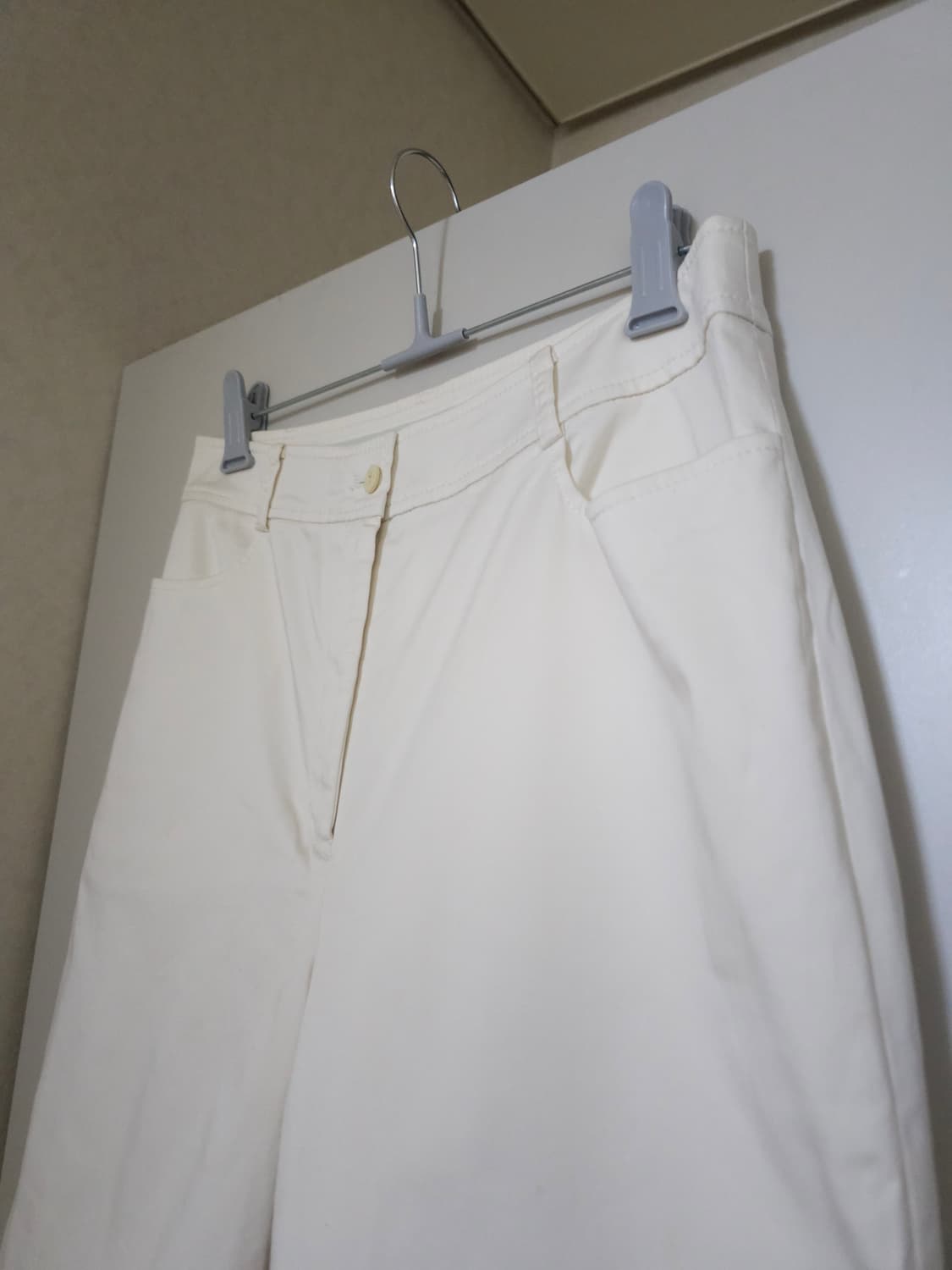 랑방 화이트반바지 27 상품이미지2