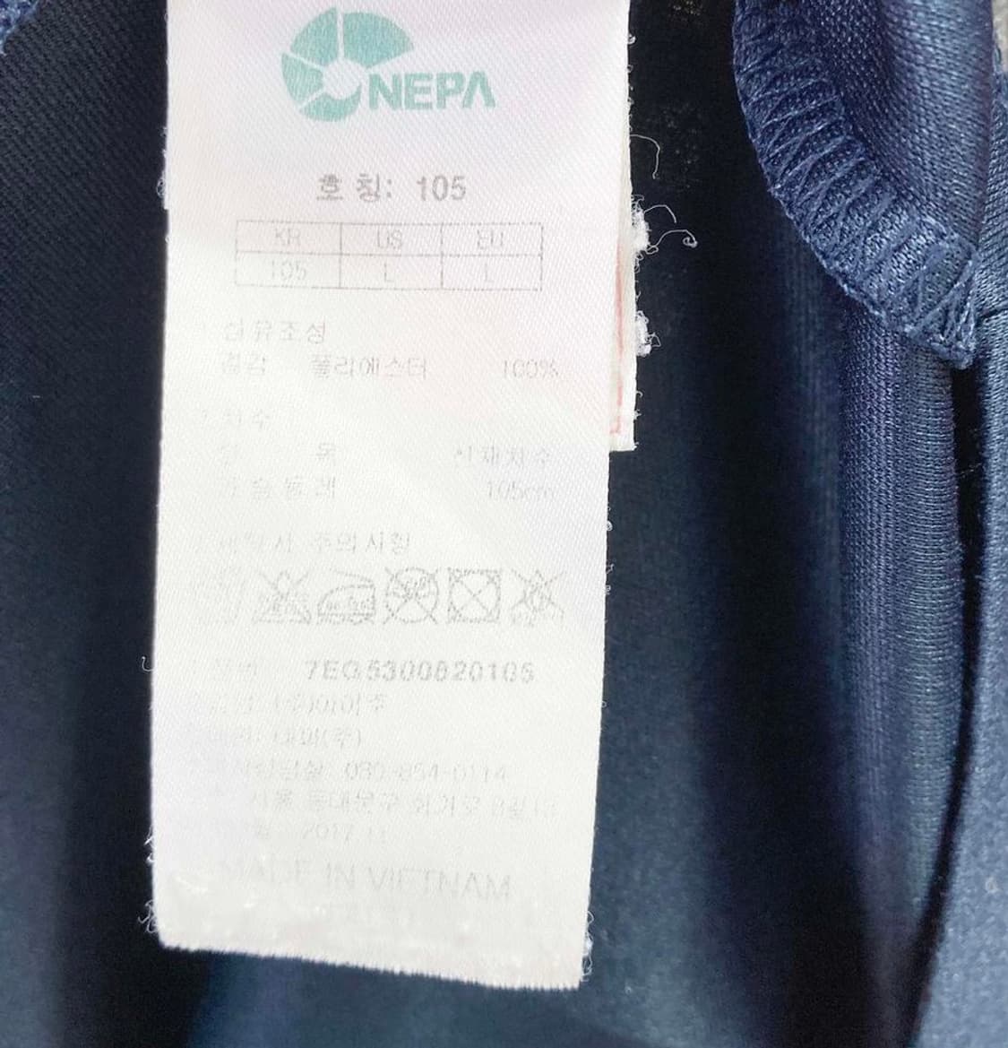 네파 여성등산반팔티 네이비 105 진스센스 상품이미지5