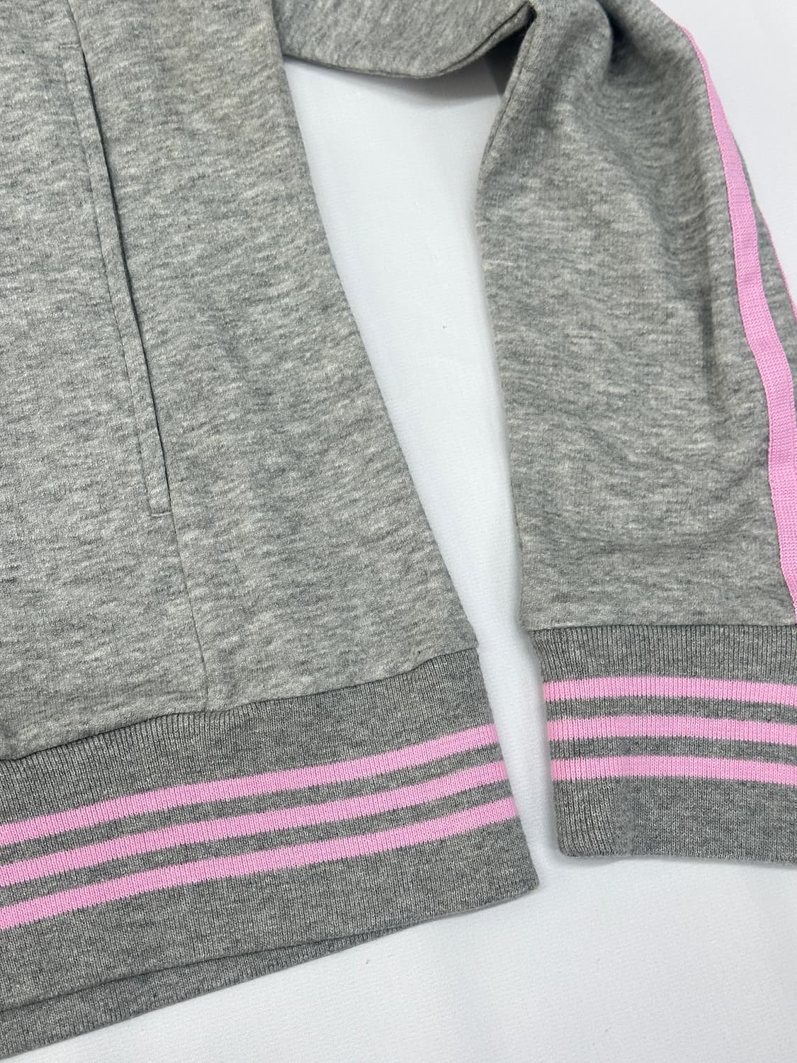 🎀딸기우유 아디다스져지 🎀 쭈리 재질 핑크 포인트 스포티 재팬 빈티지 상품이미지5