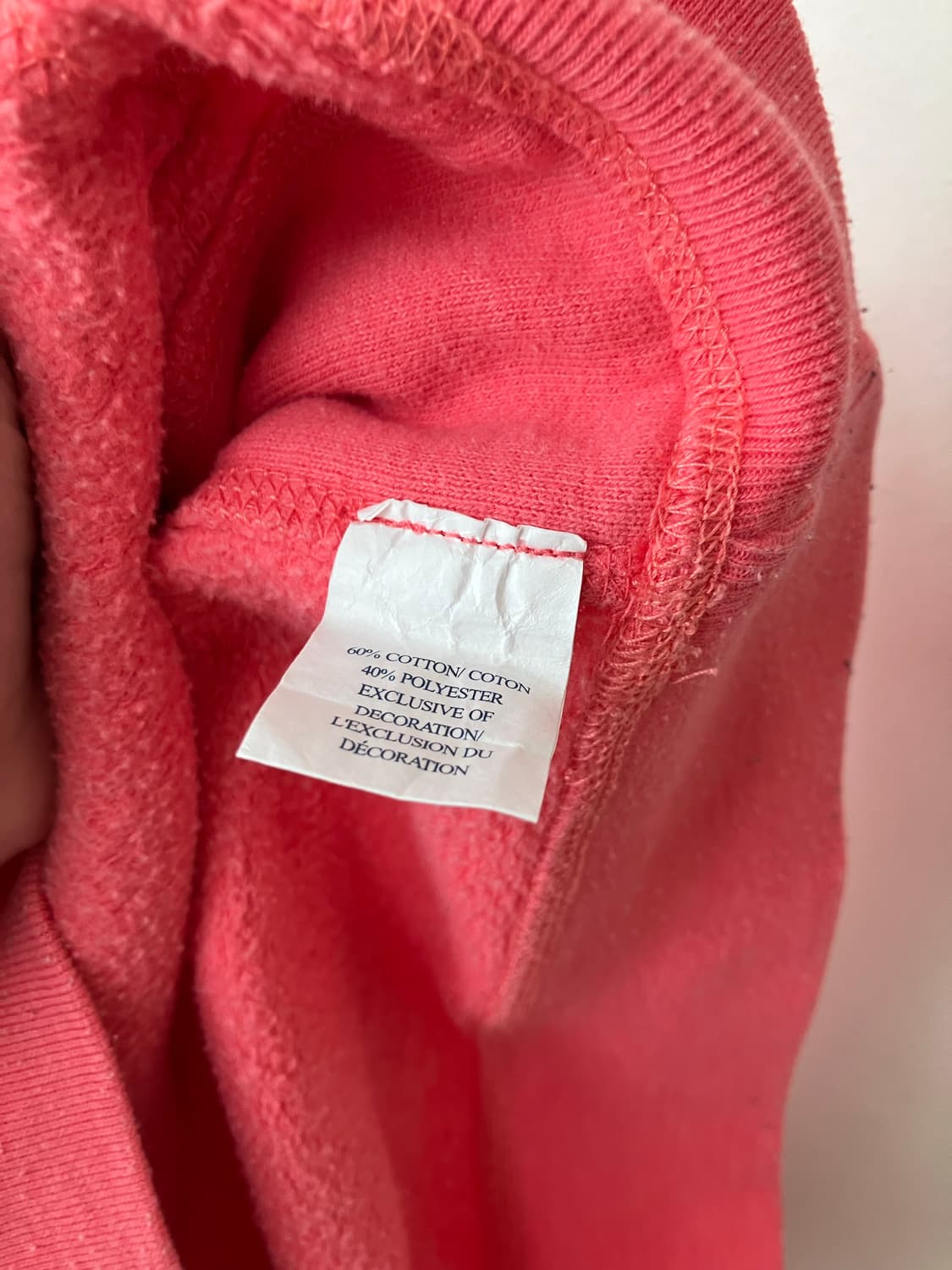 아베크롬비 핑크 후드티 xs y2k 딱붙핏 상품이미지5