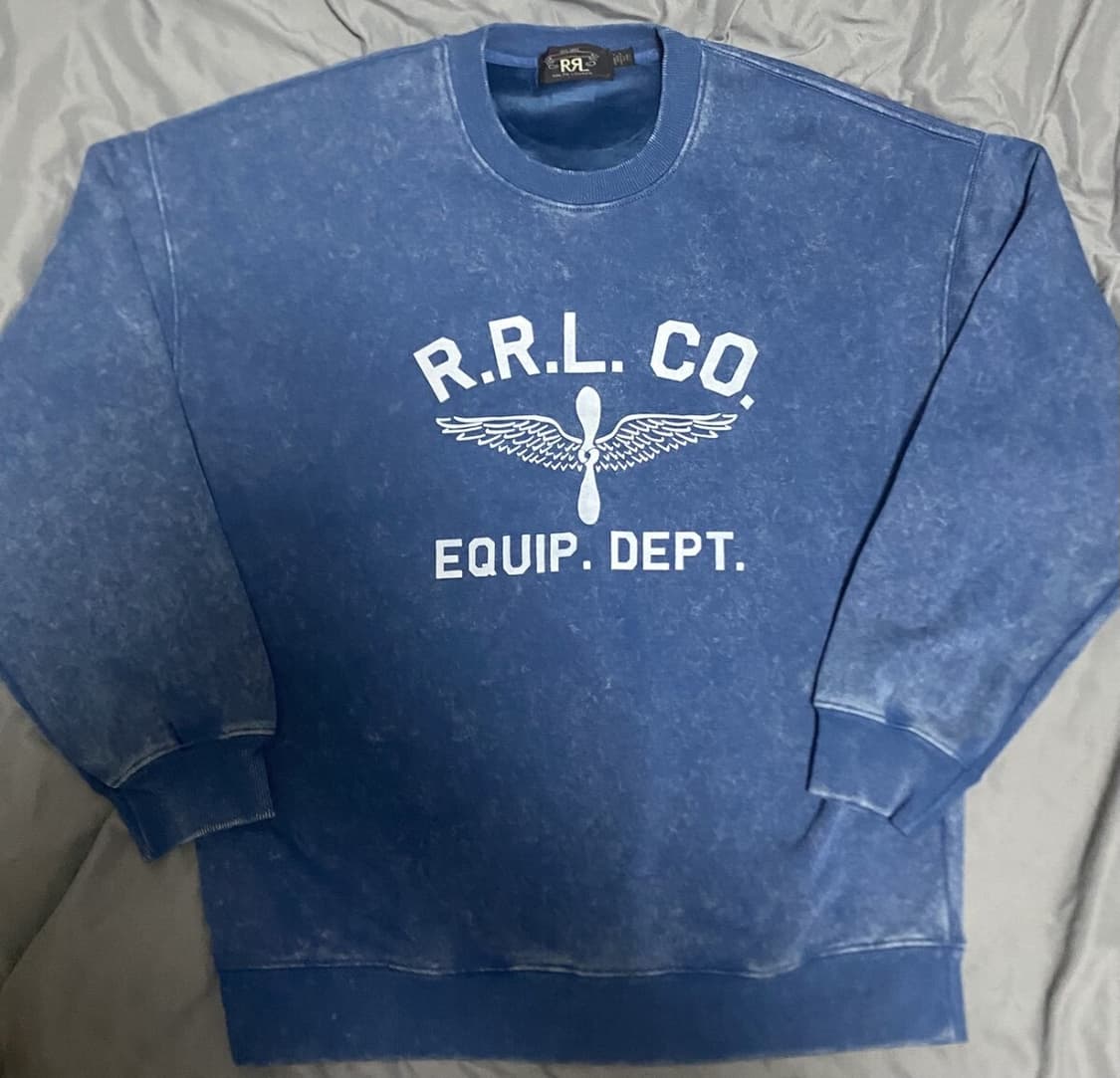 RRL 더블알엘 맨투맨 상품이미지1