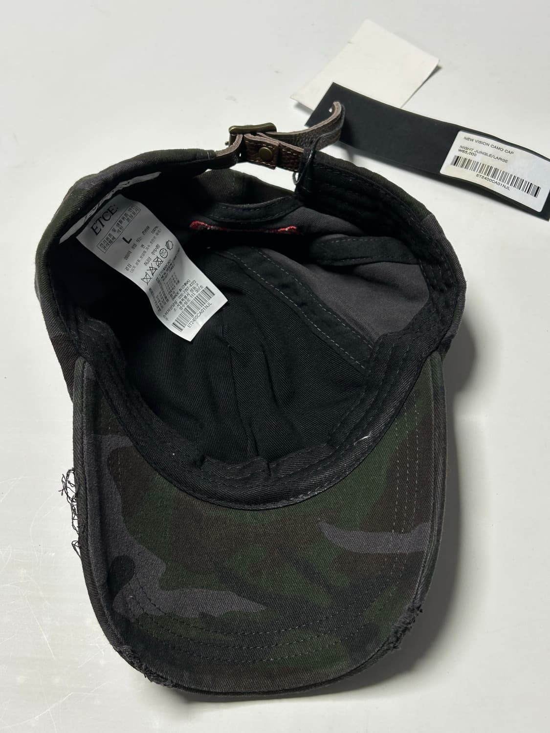 이티씨이 카모캡 L 상품이미지4