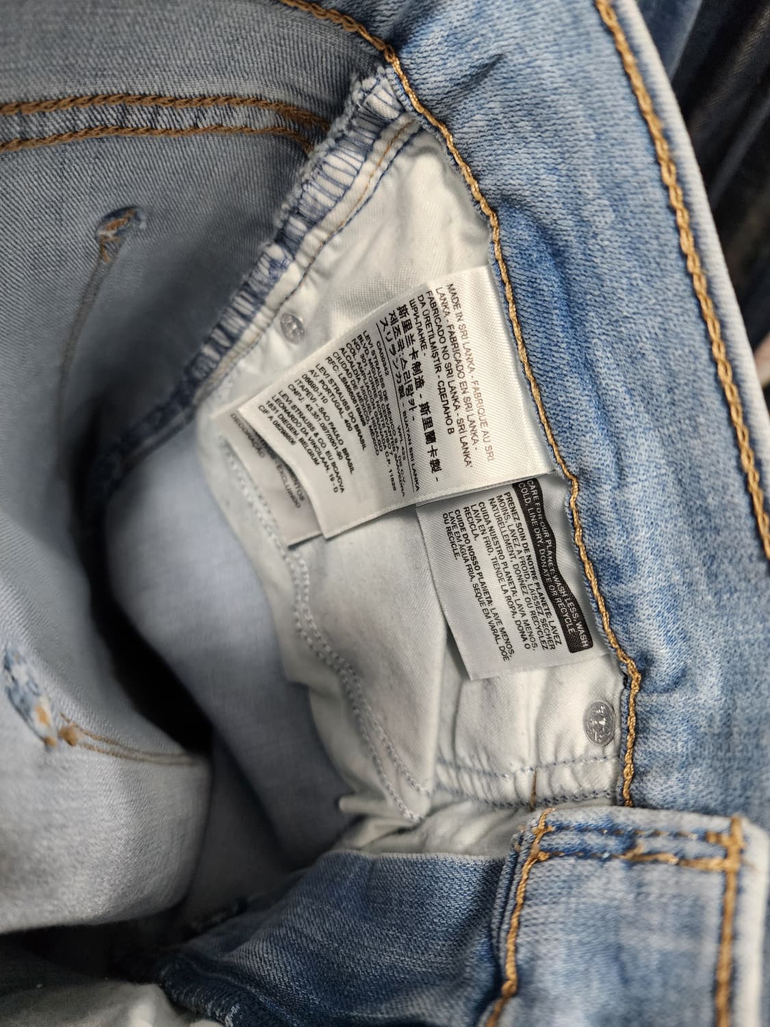 리바이스 연청 부츠컷  상품이미지4