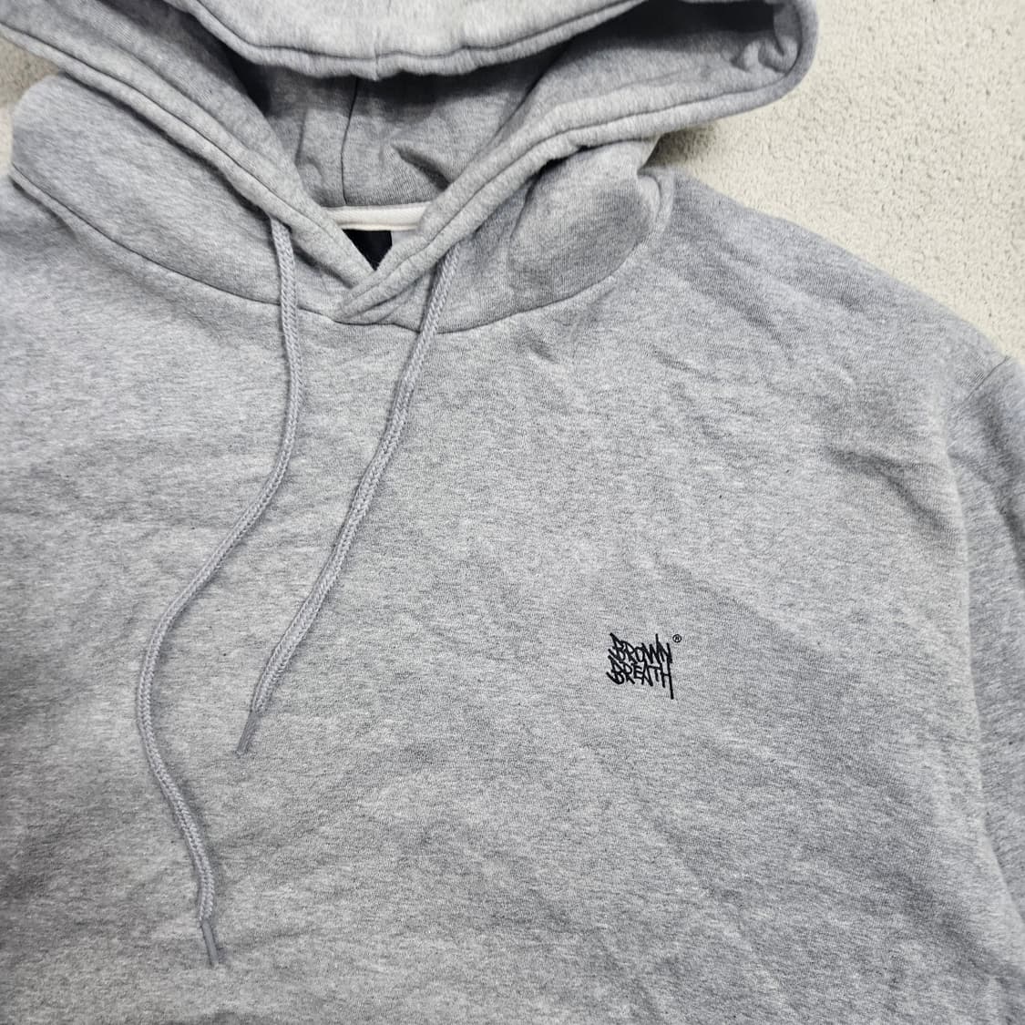 브라운브레스 페이즐리 로고 후드티 M 상품이미지3