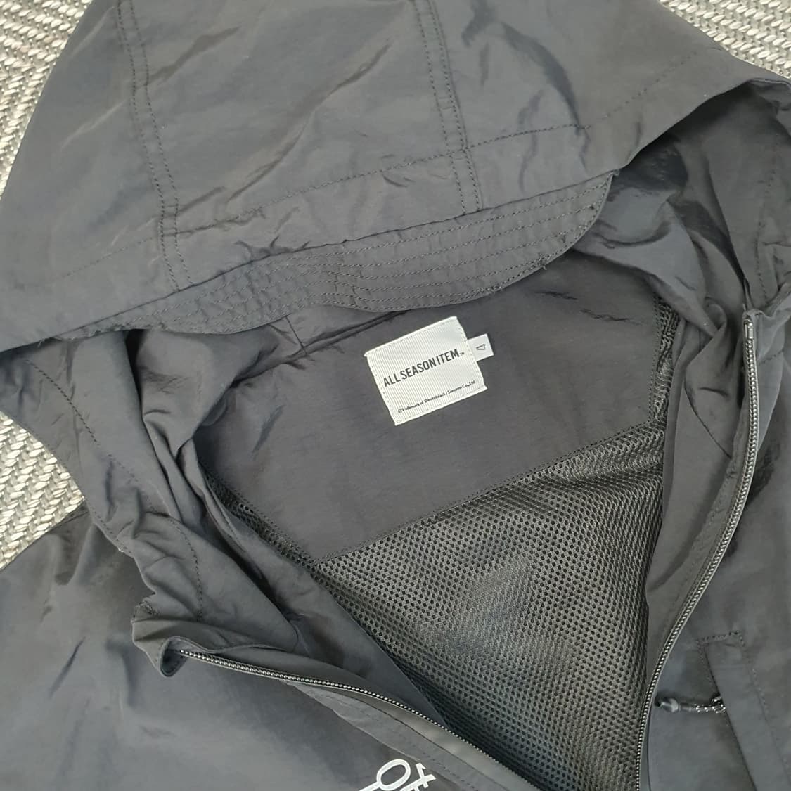 디미트리블랙 바람막이 후드집업 자켓 남자110 상품이미지2