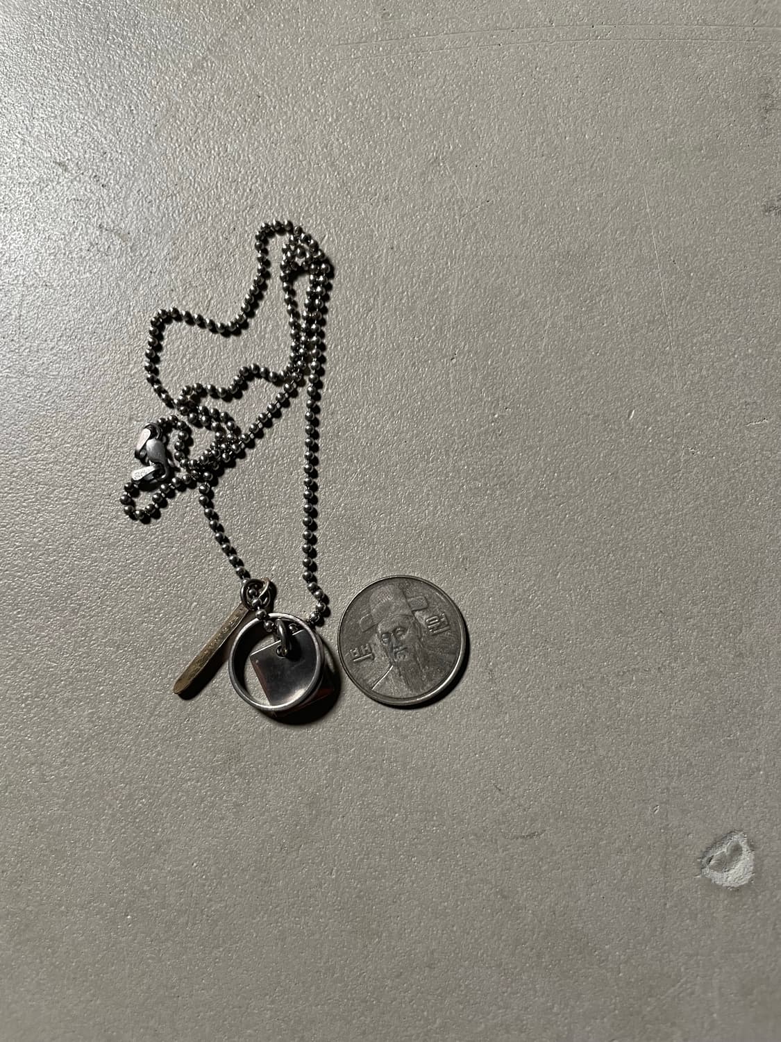 저미널 Silver Chain Necklace 상품이미지4