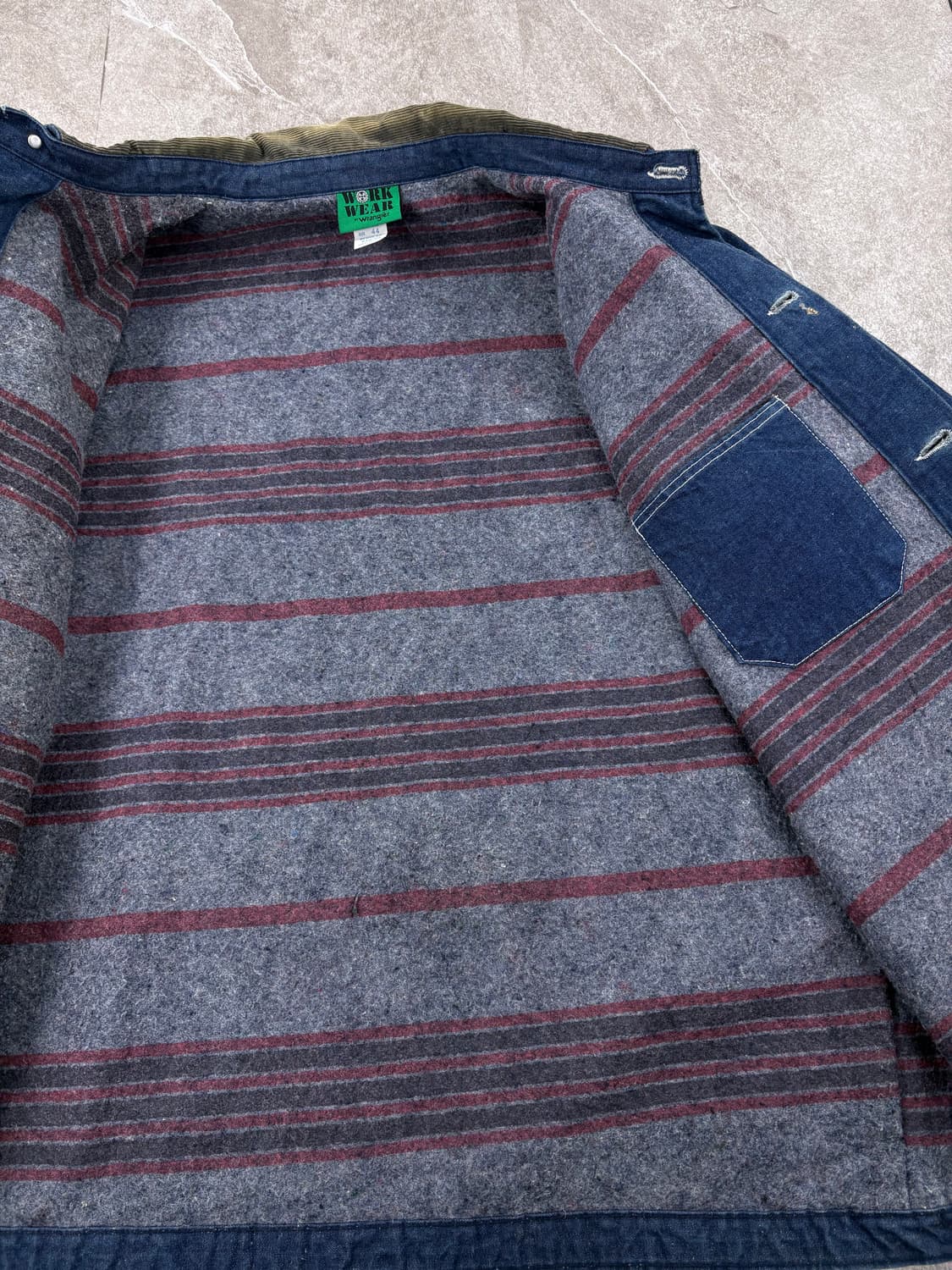 90's Wrangler Work Wear Denim Jacket    상품이미지7