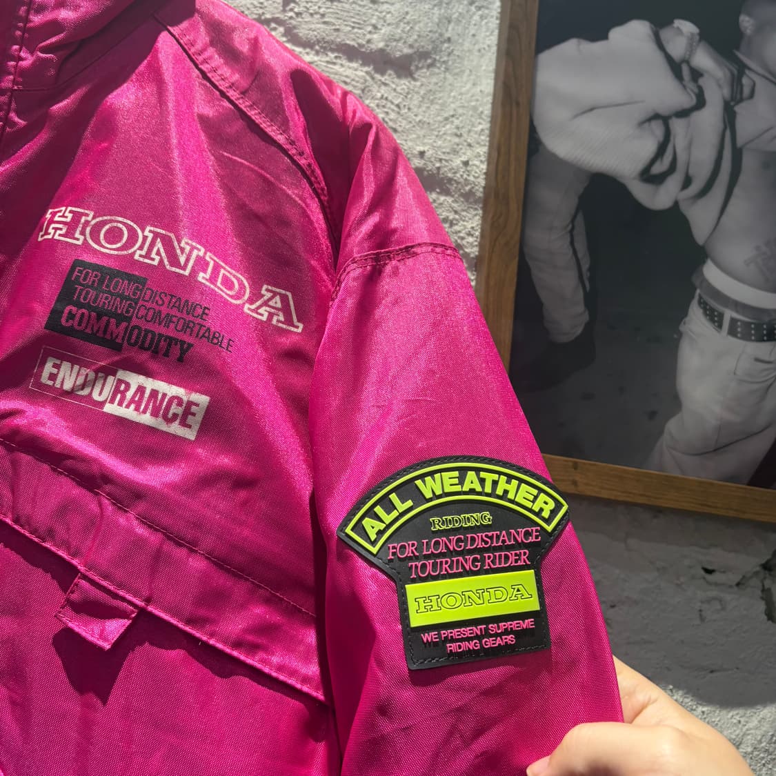 혼다 일제 레이싱 윈드자켓 상품이미지6