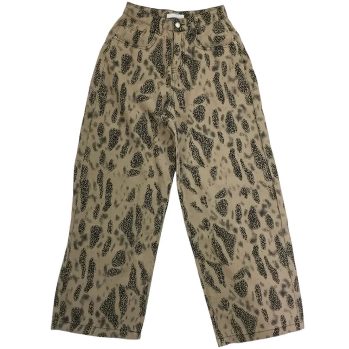 [새상품] 히피 레오파드 호피 와이드 팬츠 상품이미지3