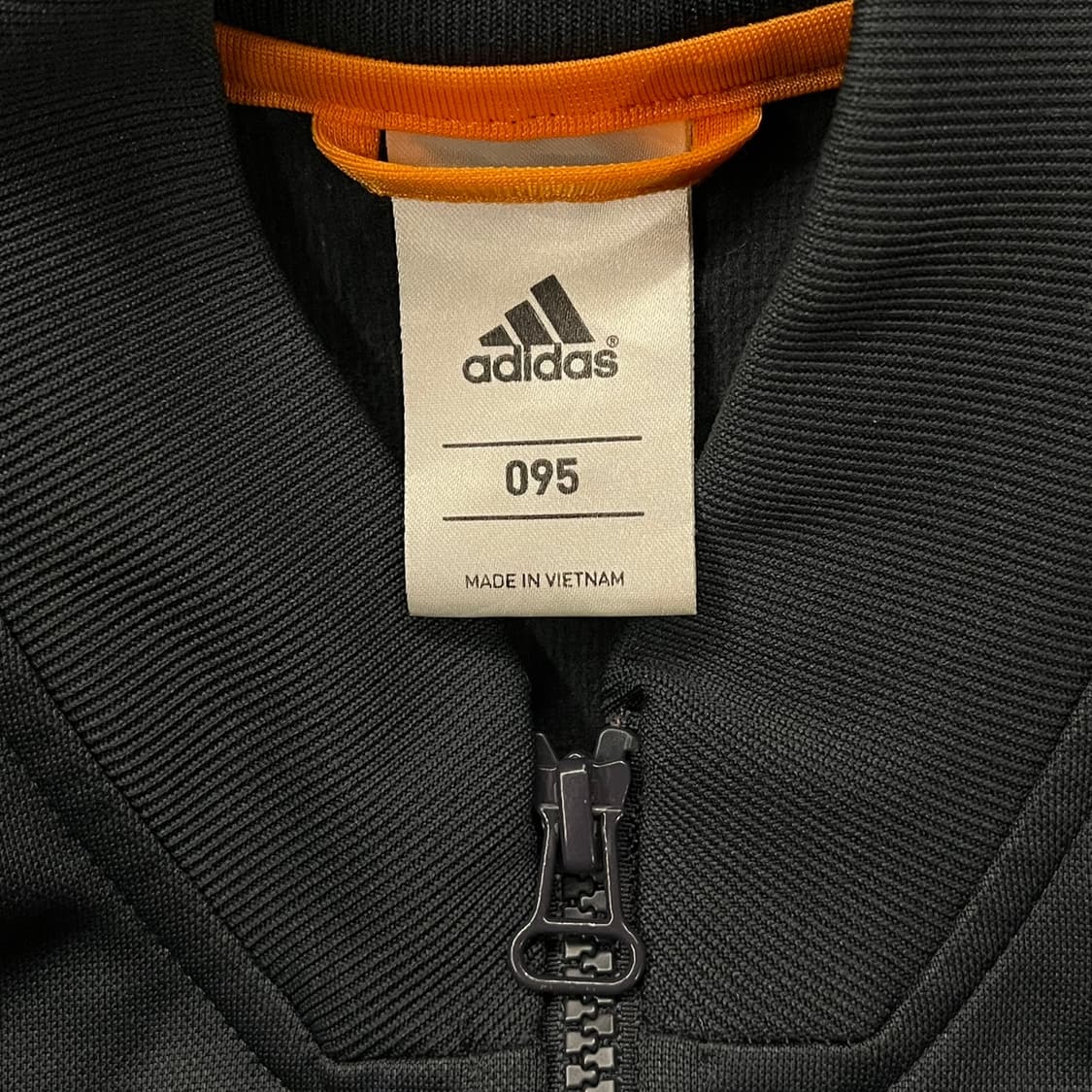 [정품/95] 아디다스 레알마드리드 트랙 자켓 져지 블랙 오렌지 b10 상품이미지5