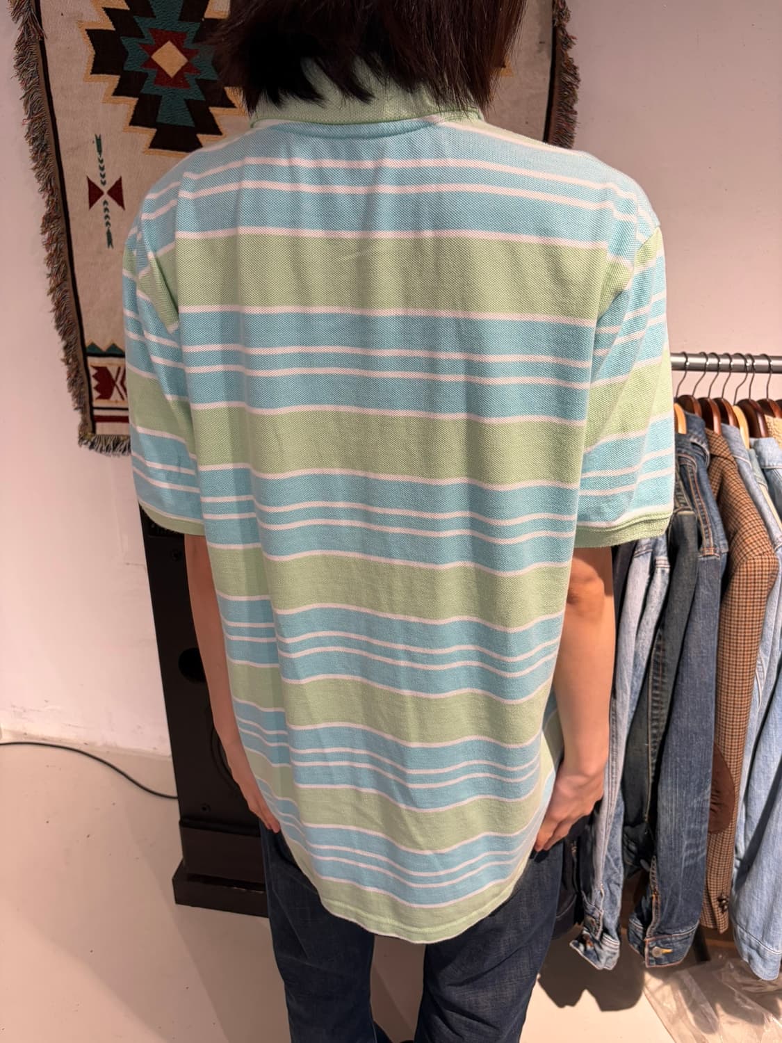 St Johns Bay 민트 스트라이프 카라티 상품이미지2