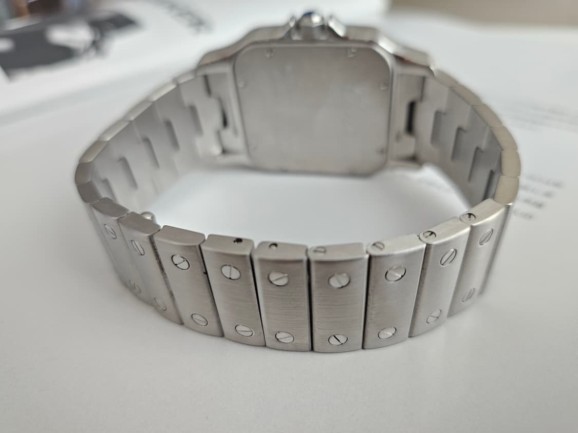 까르띠에 산토스 갈베 XL 스틸 오토매틱 상품이미지4