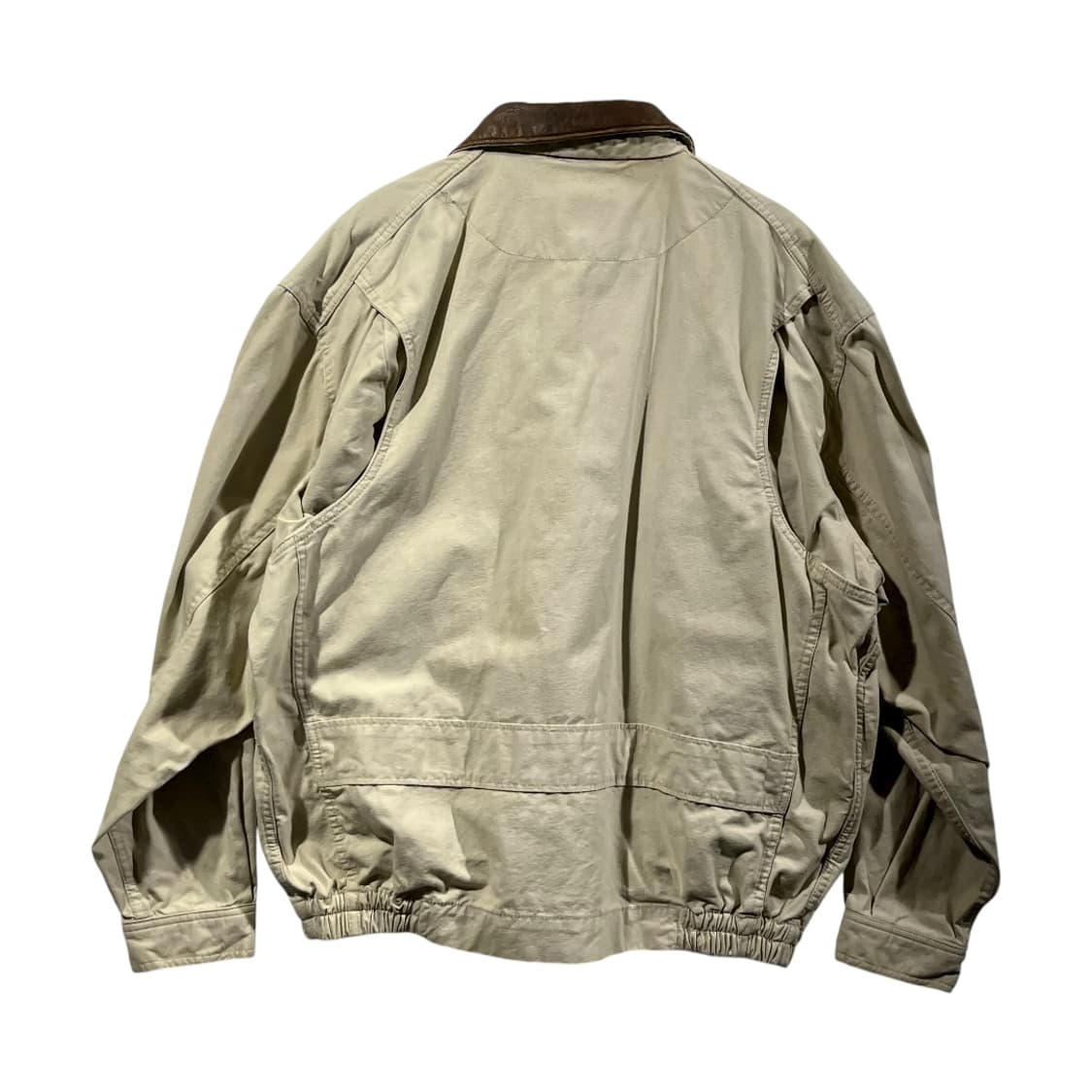 [JPN] 90's 빈티지 레더카라 헌팅 워크자켓 상품이미지2