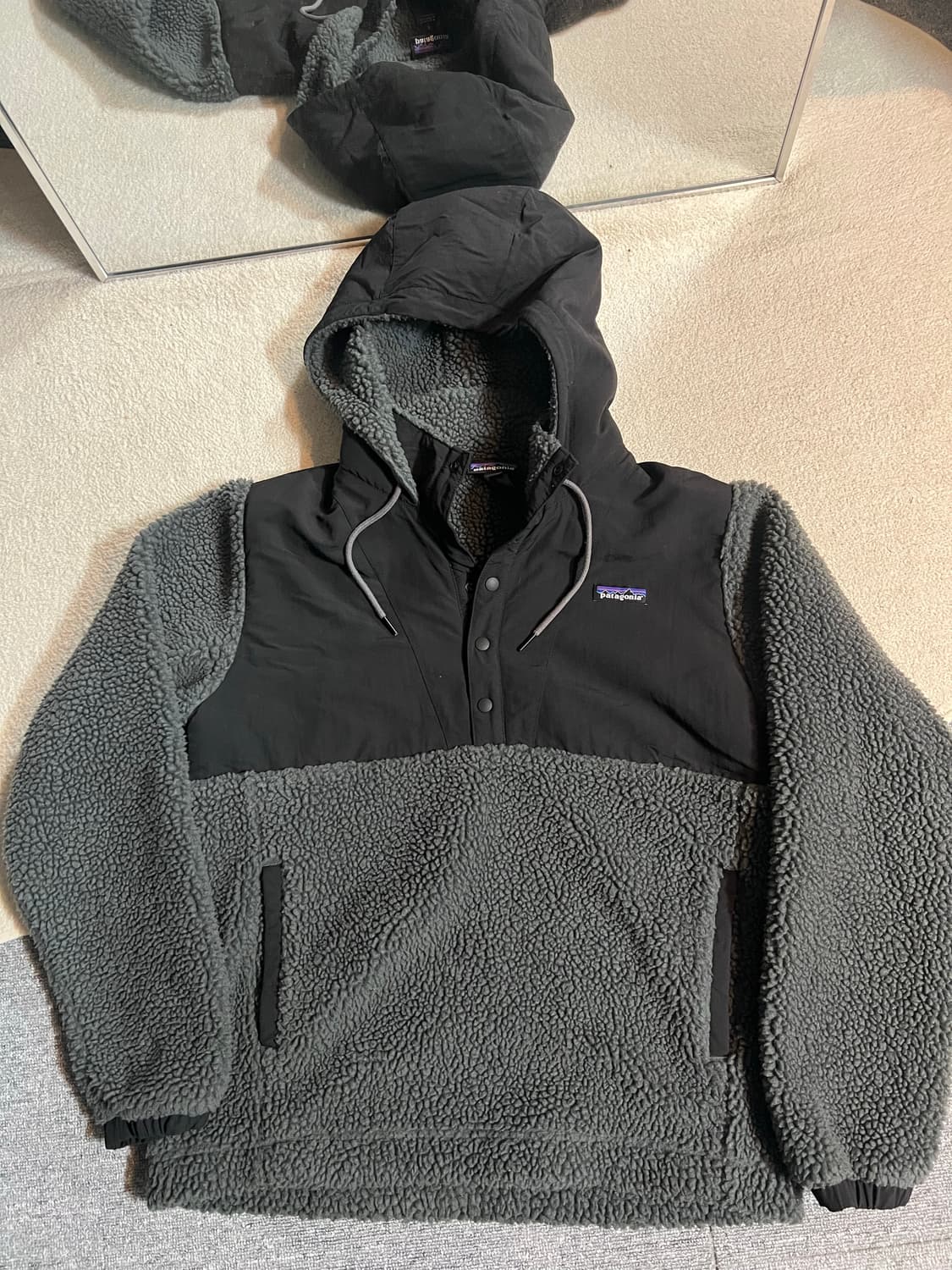 파타고니아 쉘 레트로 X 플리스 풀오버 S 상품이미지1