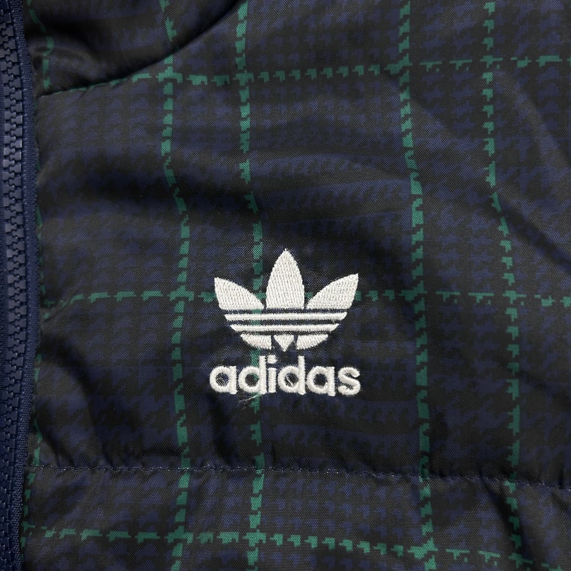 아디다스 체크 파이어버드 패딩조끼 상품이미지5