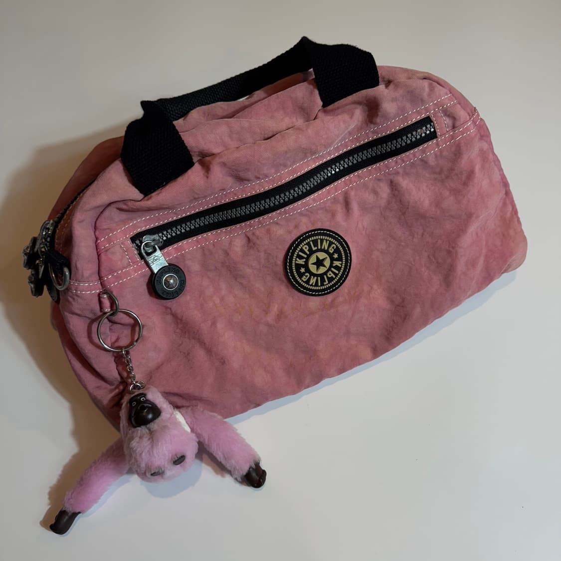 키플링 핑크 키치 미니 토트백 상품이미지1