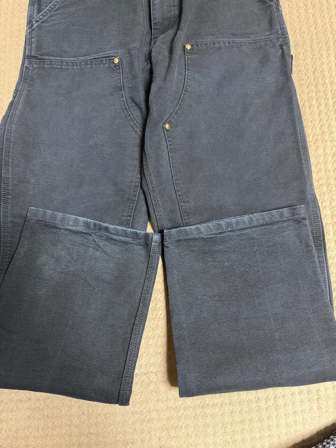 칼하트 더블니 블랙 28X32 상품이미지3