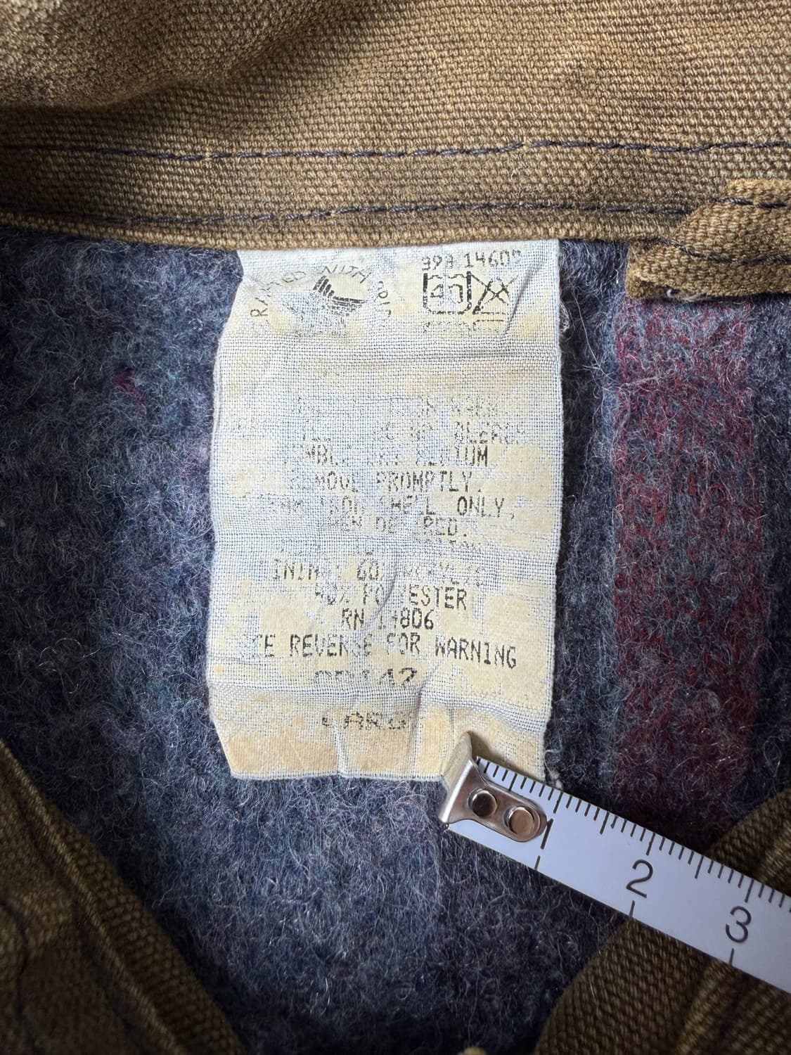 90s Carhartt Chore Jacket (Dark Brown) 상품이미지3