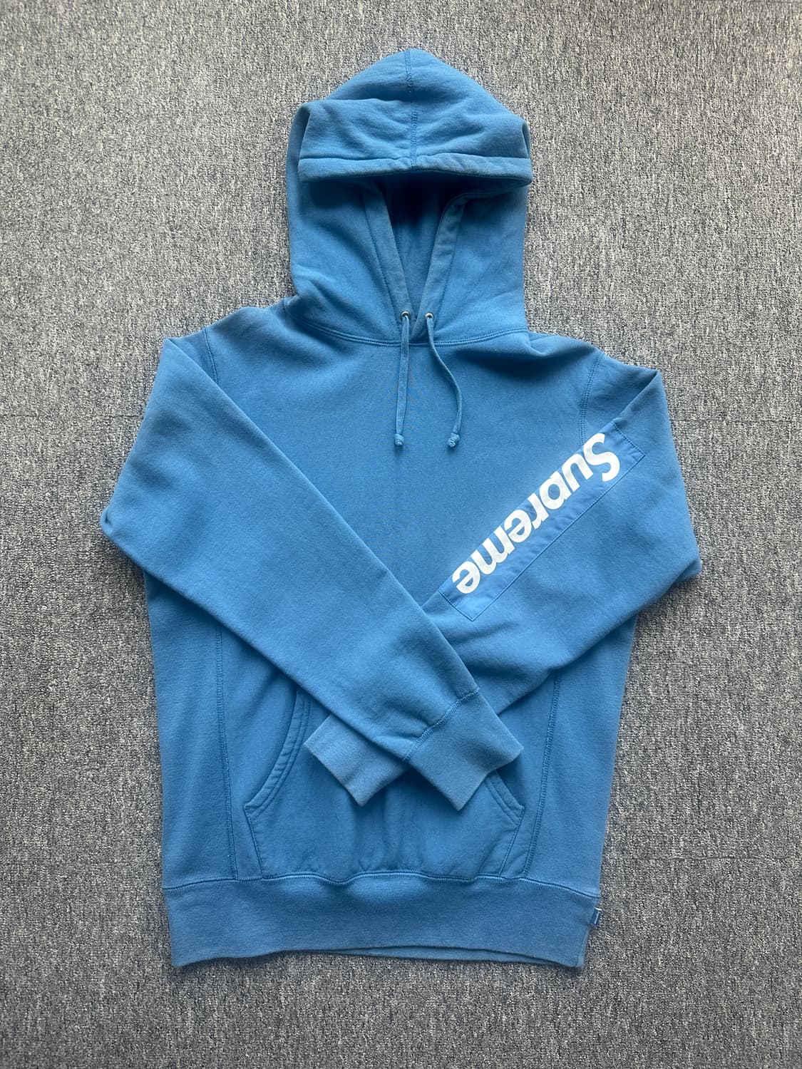 [M] 슈프림 슬리브 로고 후드 상품이미지1