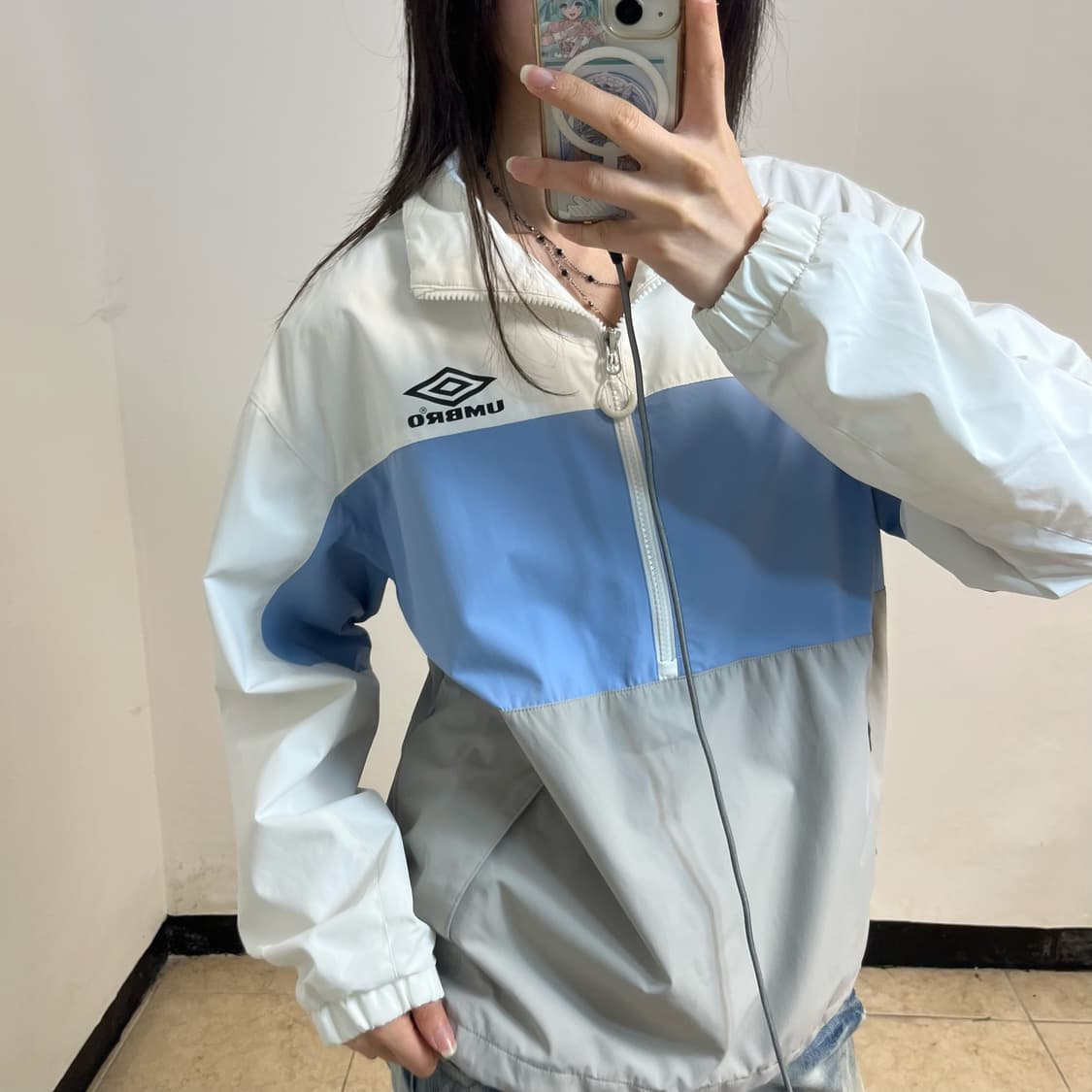 Umbro sky blue anorak 상품이미지2