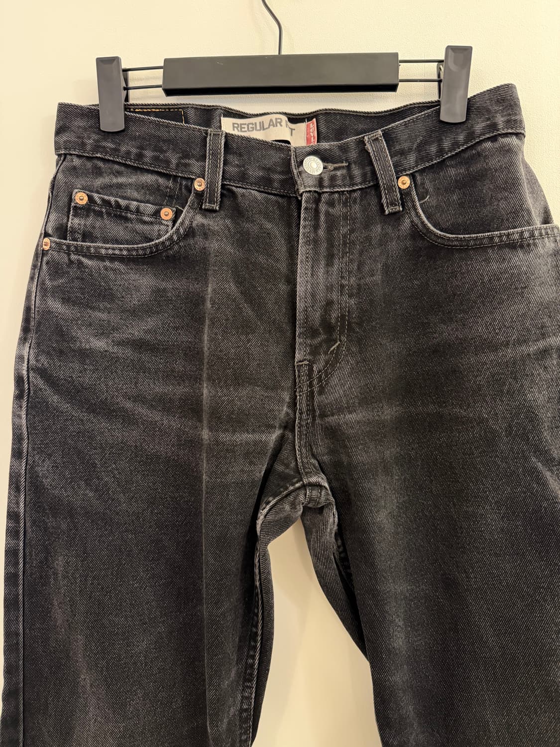 Levis 505 Black Jeans 블랙 진 데님 리바이스  상품이미지3