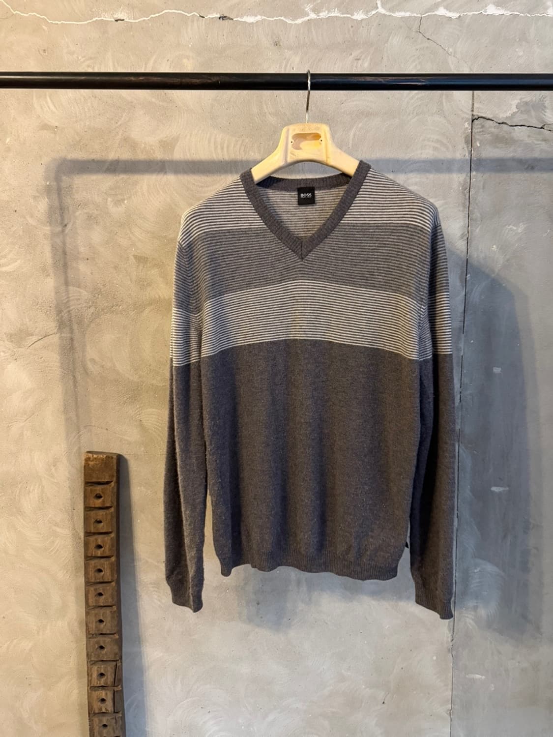 휴고보스 블랙라벨 메리노울 니트 100 상품이미지1