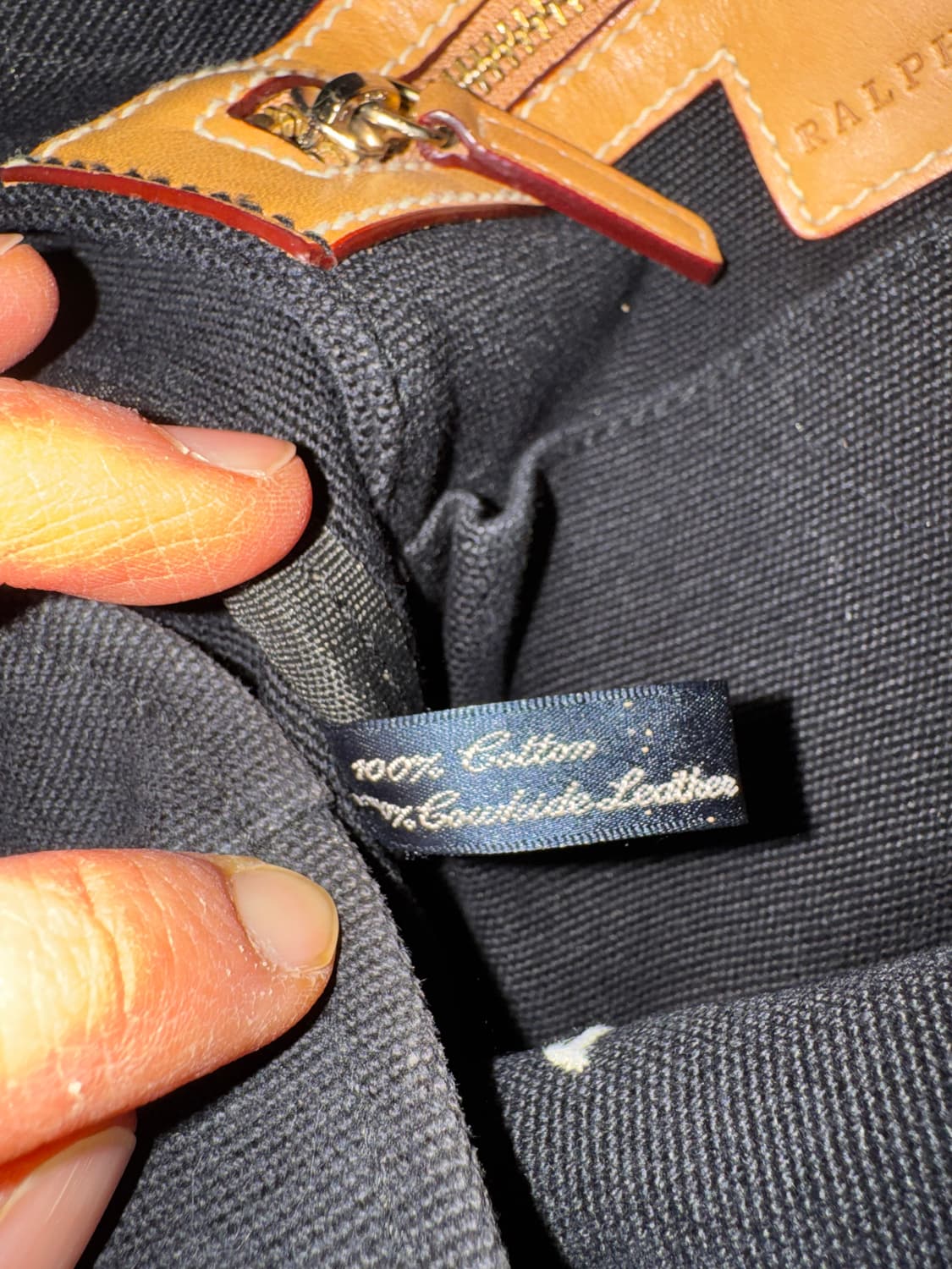 폴로 랄프로렌 캔버스 토트백 상품이미지6