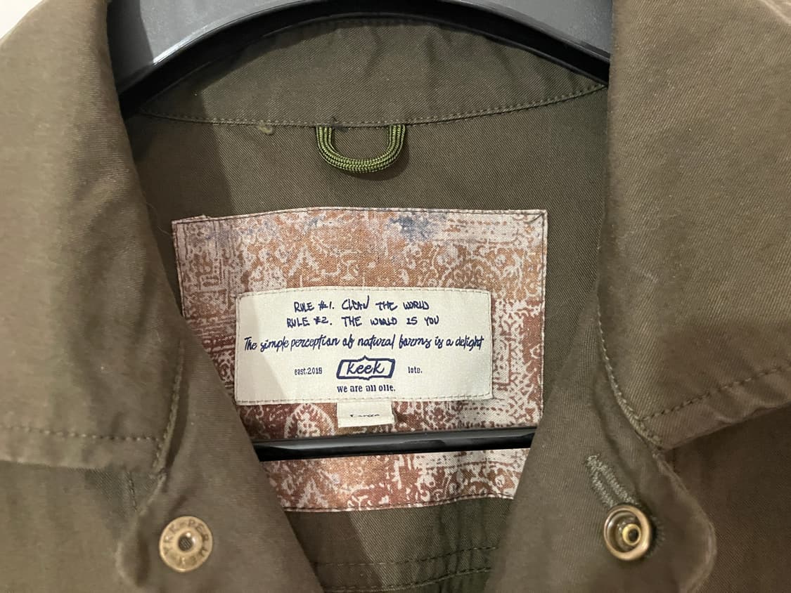 keek khaki shirts 상품이미지4