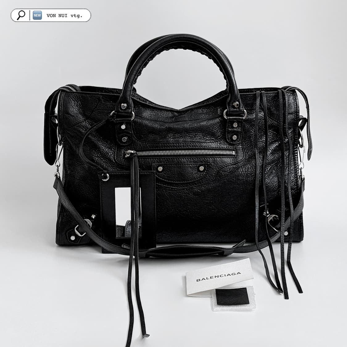 발렌시아가 클래식 시티백 미듐 판매합니다. 상품이미지1