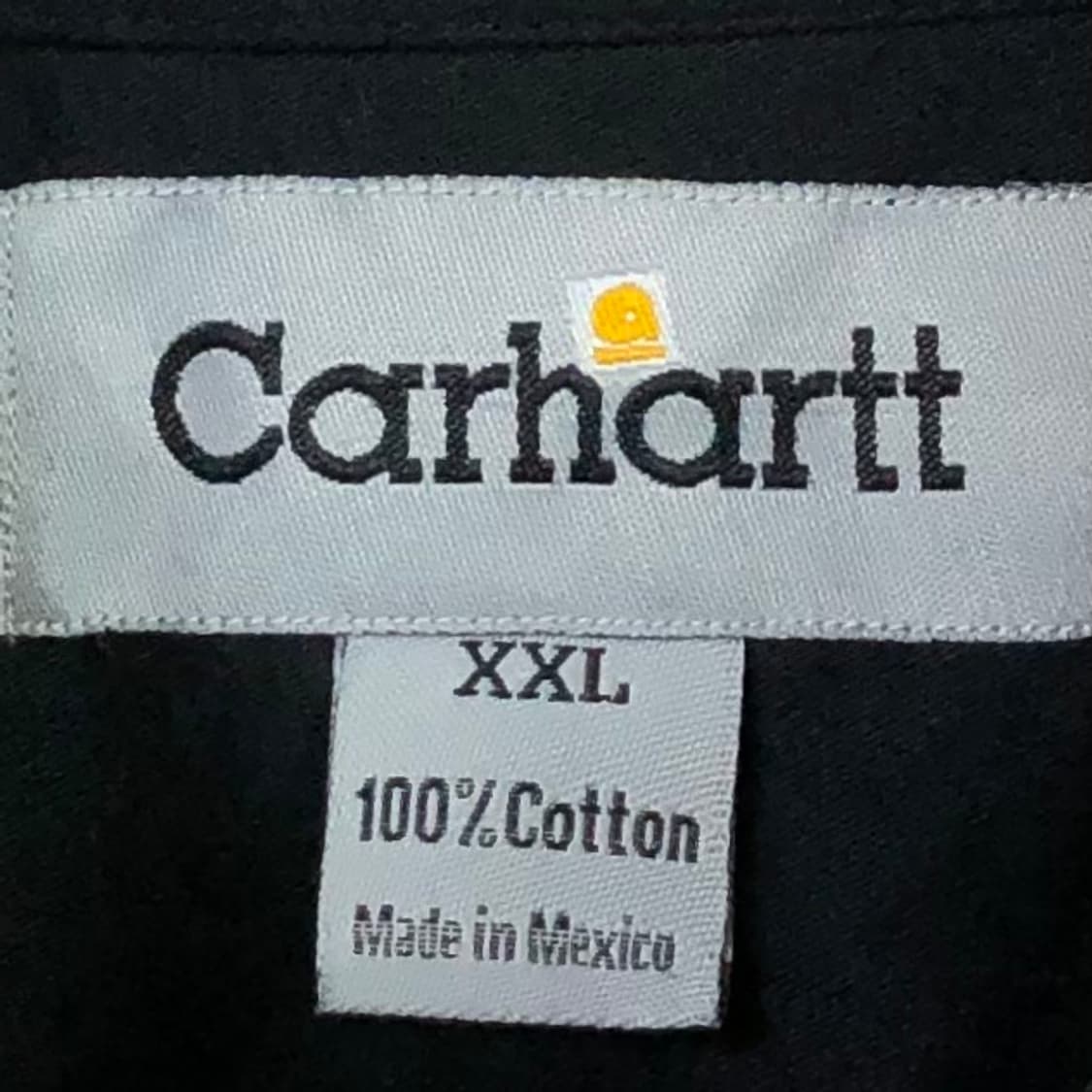 Xxl 칼하트 블랙워크 빅셔츠 상품이미지3